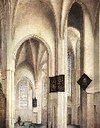 Pieter Jansz Saenredam Interior of the St Jacob Church in Utrecht oil on canvas